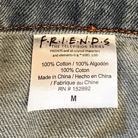 FRIENDS Denim Lobster Vest - Picture 9 of 9